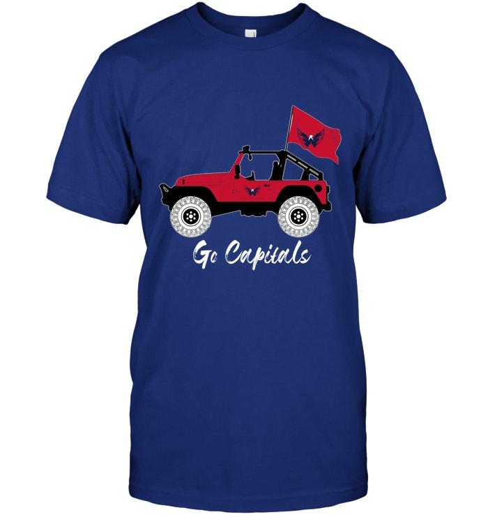 Go Washington Capitals Jeep Shirt