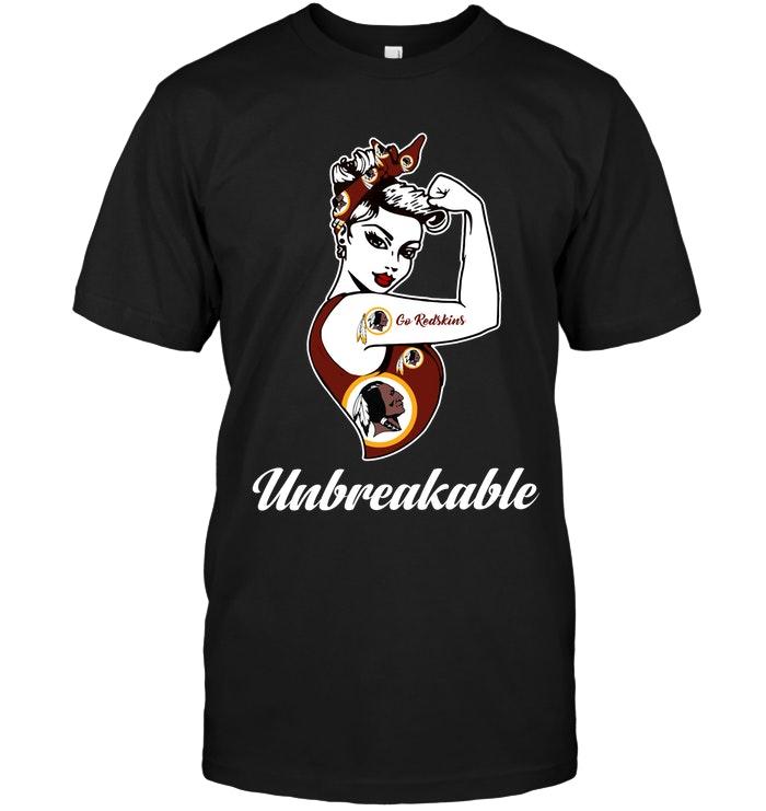 Go Washington Redskins Unbreakable Girl Shirt
