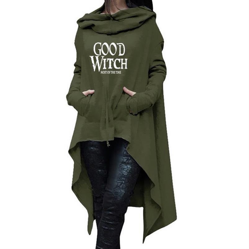 Good Witch Long Body Hoodie