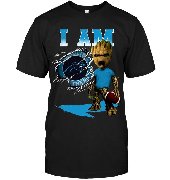 I Am Carolina Panthers Groot Shirt