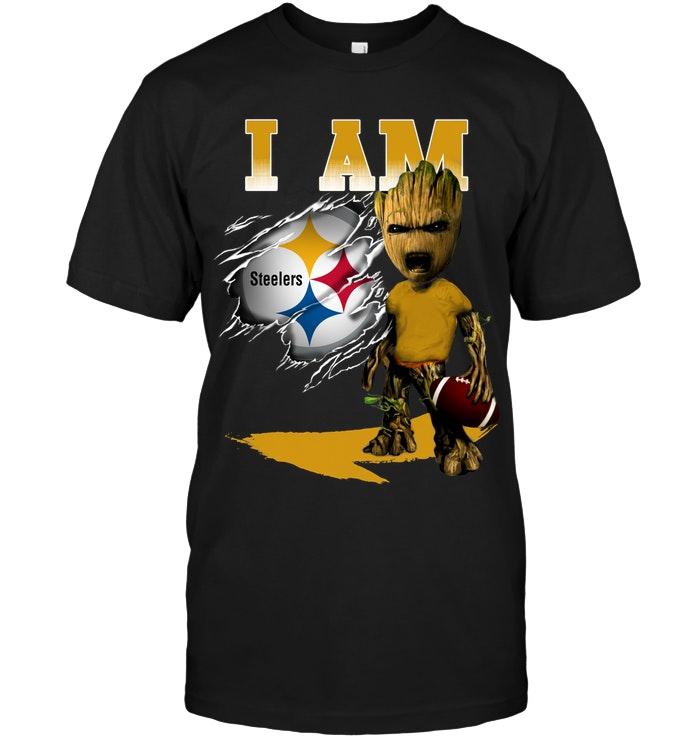 I Am Pittsburgh Steelers Groot Shirt