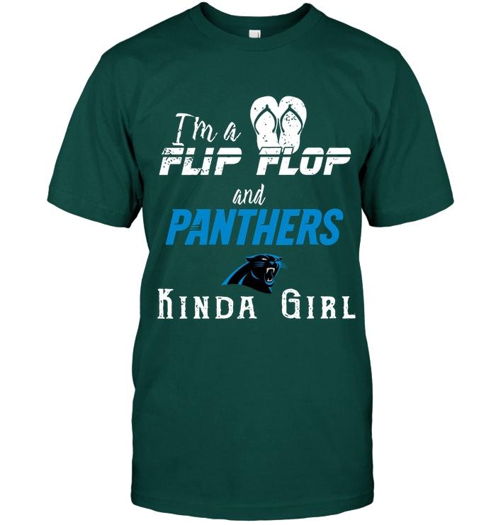 Im A Flip Flop And Carolina Panthers Kinda Girl Shirt