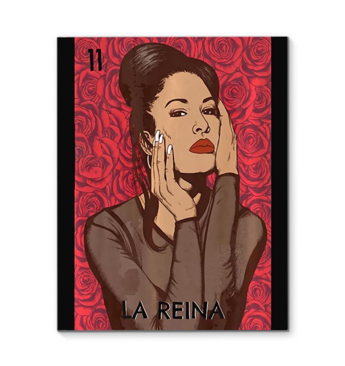 La Reina Selena Quintanilla Canvas