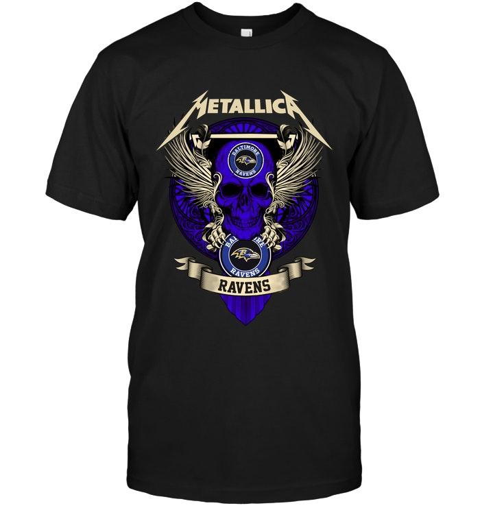 Metallica Baltimore Ravens Shirt