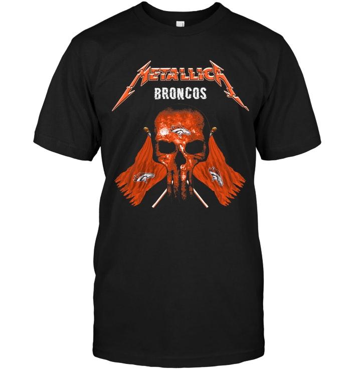 Metallica Denver Broncos Shirt New Style