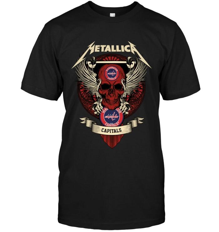 Metallica Washington Capitals Shirt