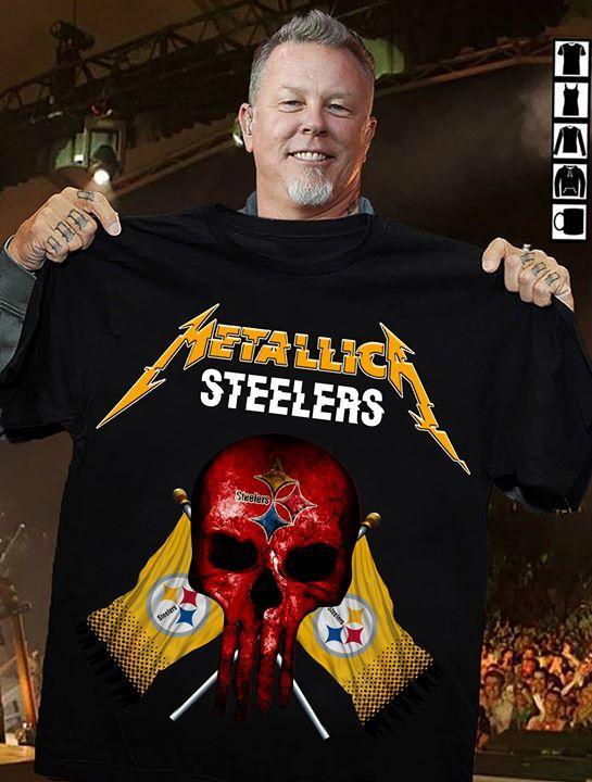 Metallica Pittsburgh Steelers Shirt New Style