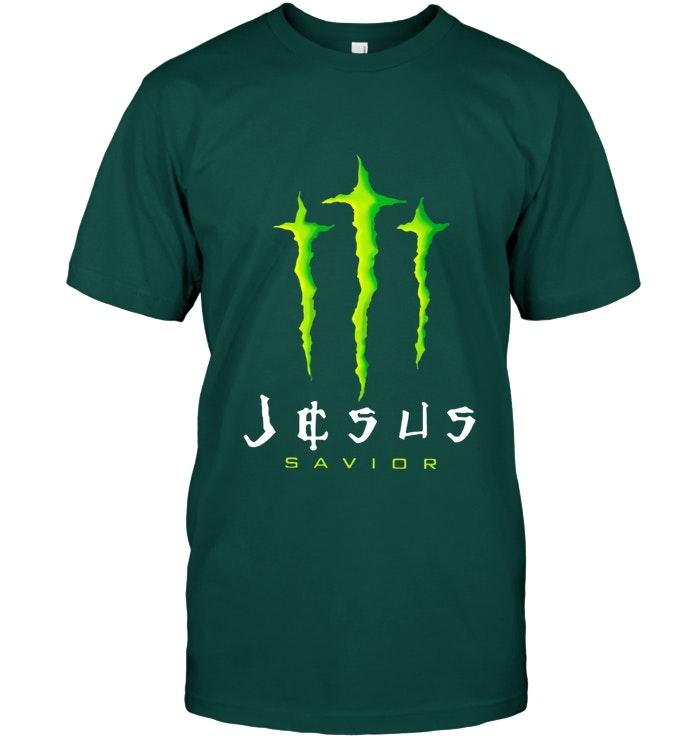 Monster Energy Jesus Savior Shirt