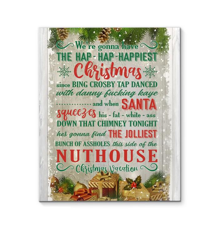 National Lampoons Christmas Vacation Quotes Christmas Canvas