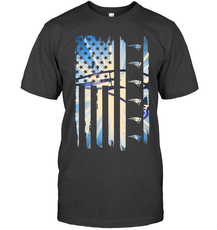 New England Patriots 4th July Independence Day American Flag Shirt