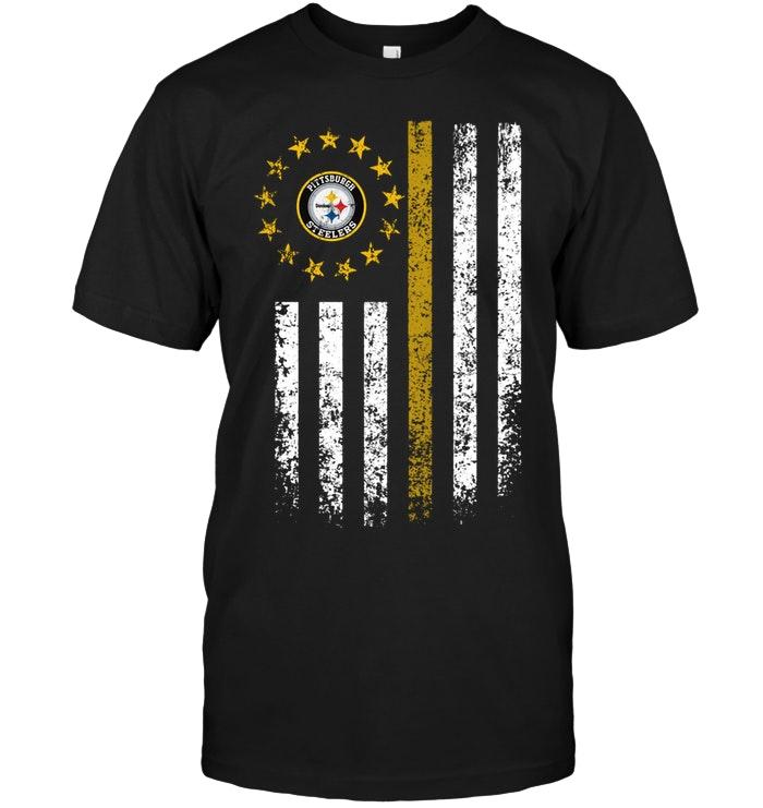 Pittsburgh Steelers American Flag Star Shirt