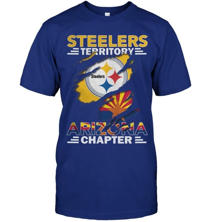 Pittsburgh Steelers Territory Arizona Chapter Ripped Shirt