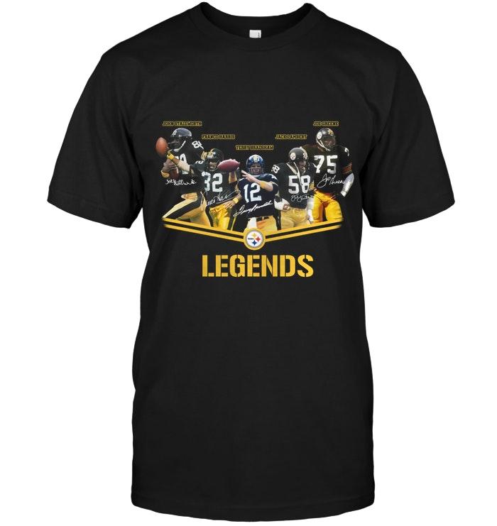 Pittsburgh Steelers Legends Signed Shirt