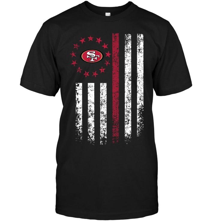 San Francisco 49ers American Flag Star Shirt