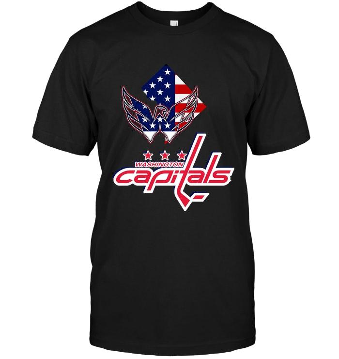 Washington Capitals District Of Columbia 4th July Independence Day American Flag Shirt