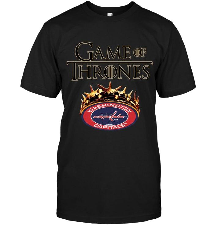 Washington Capitals Game Of Thrones Crown Shirt
