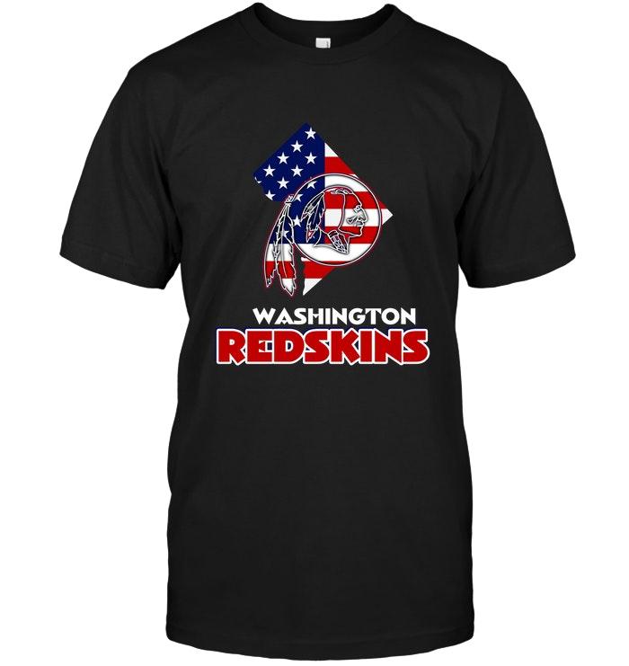 Washington Redskins District Of Columbia 4th July Independence Day American Flag Shirt