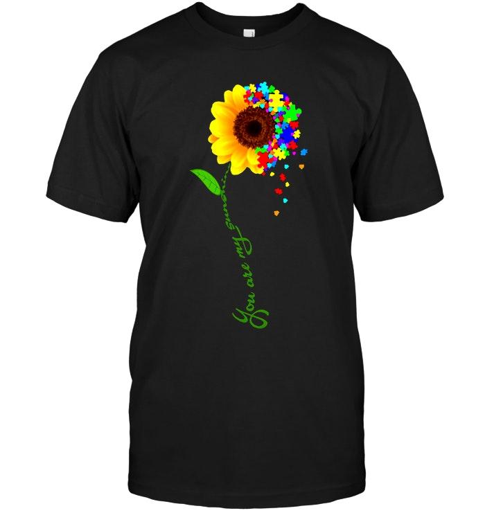 You Are My Sunshine Autism Sunflower Shirt
