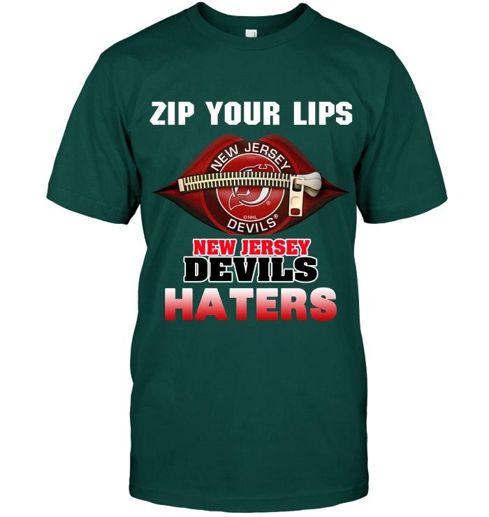 Zip Your Lips New Jersey Devils Haters Shirt