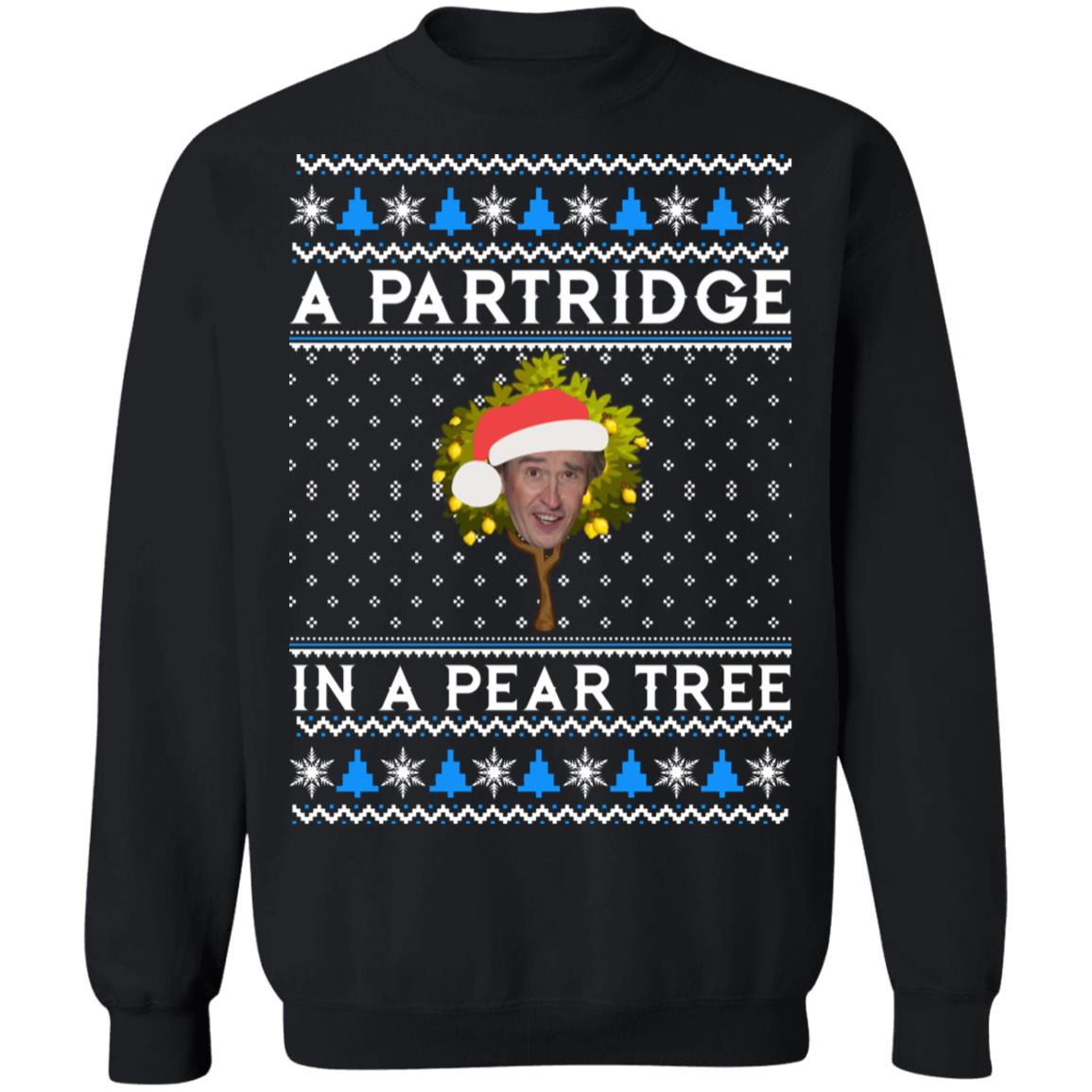 Alan Partridge In A Pear Tree Christmas Sweater