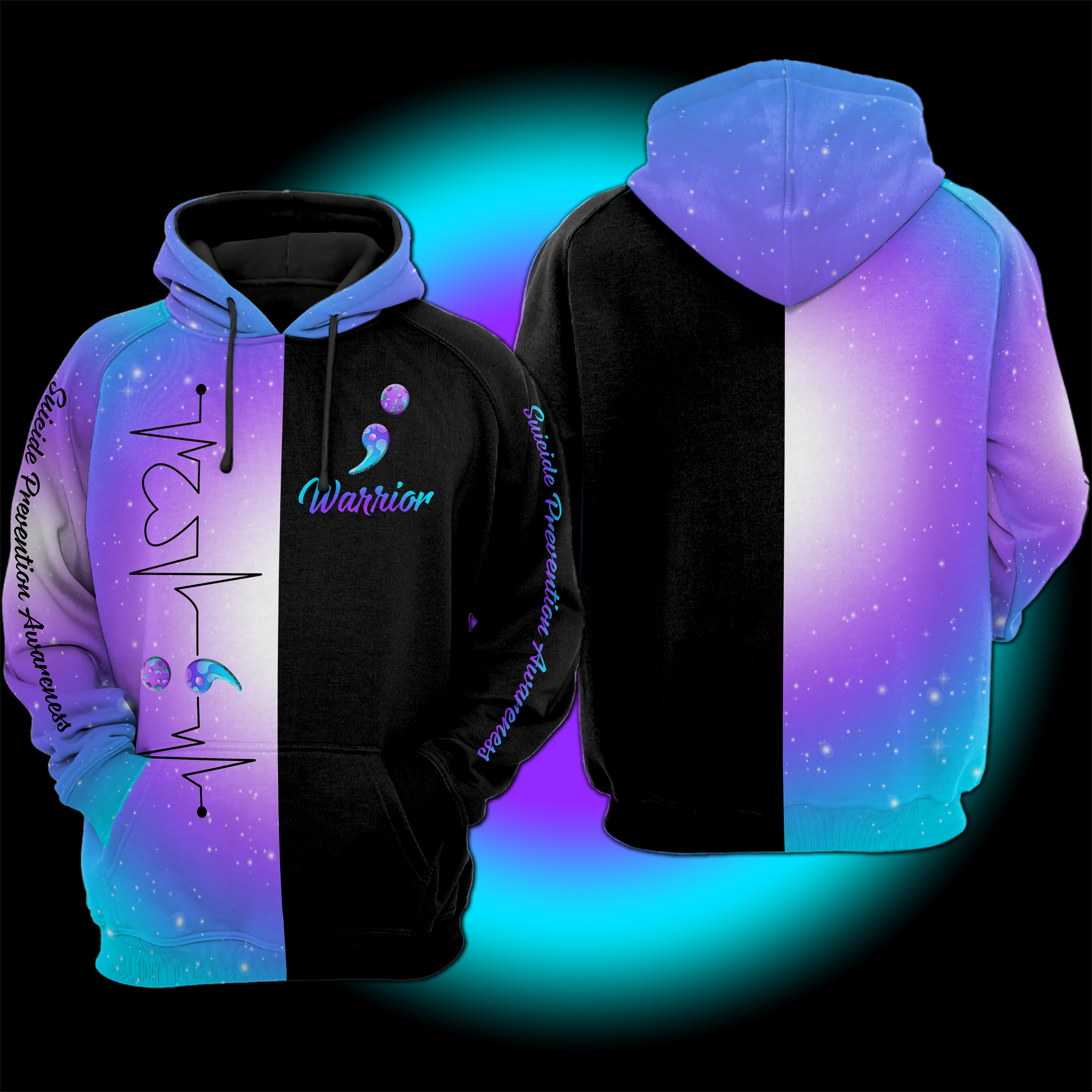 Suicide Heartbeat 3d Hoodie Allover Print