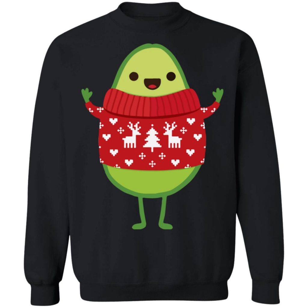 Avocado Merry Christmas Sweatshirt