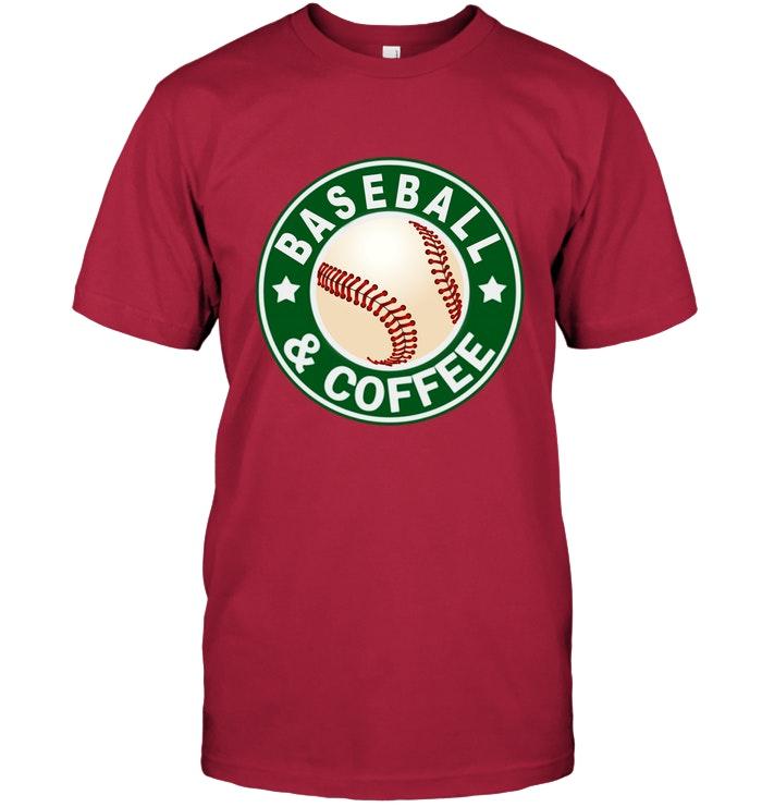 Baseball And Coffee T Shirt