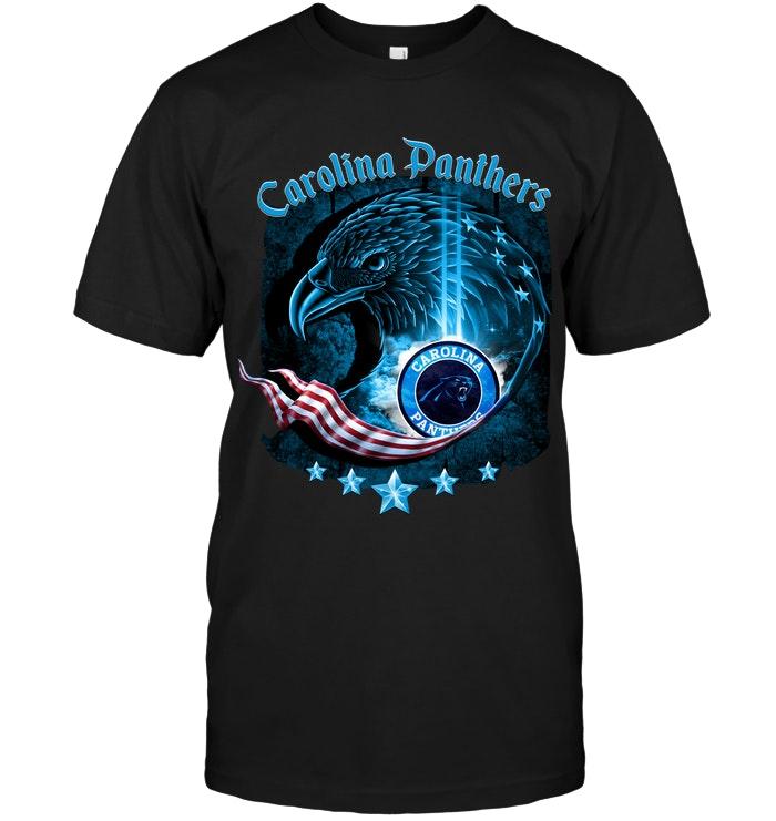 Carolina Panthers Eagle American Flag Shirt