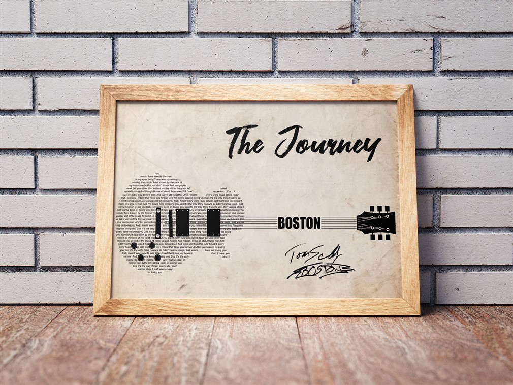 Boston - The Journey Poster Canvas