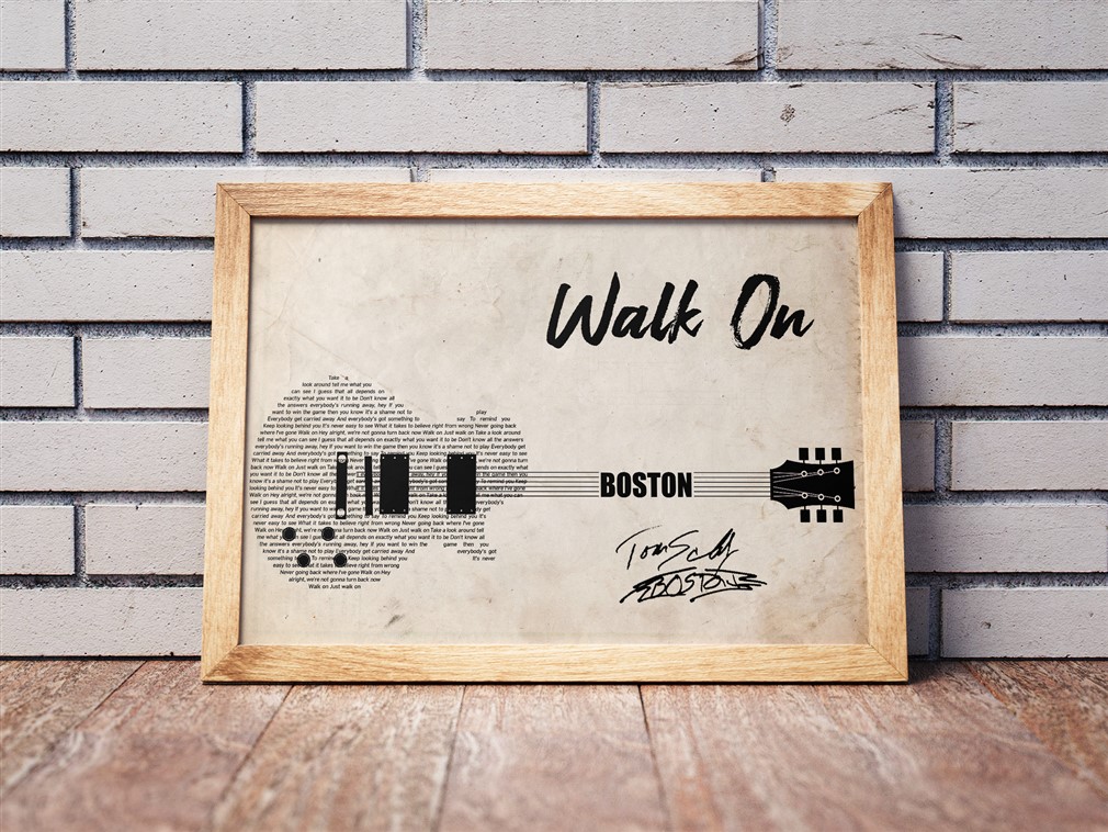 Boston - Walk On Poster Canvas