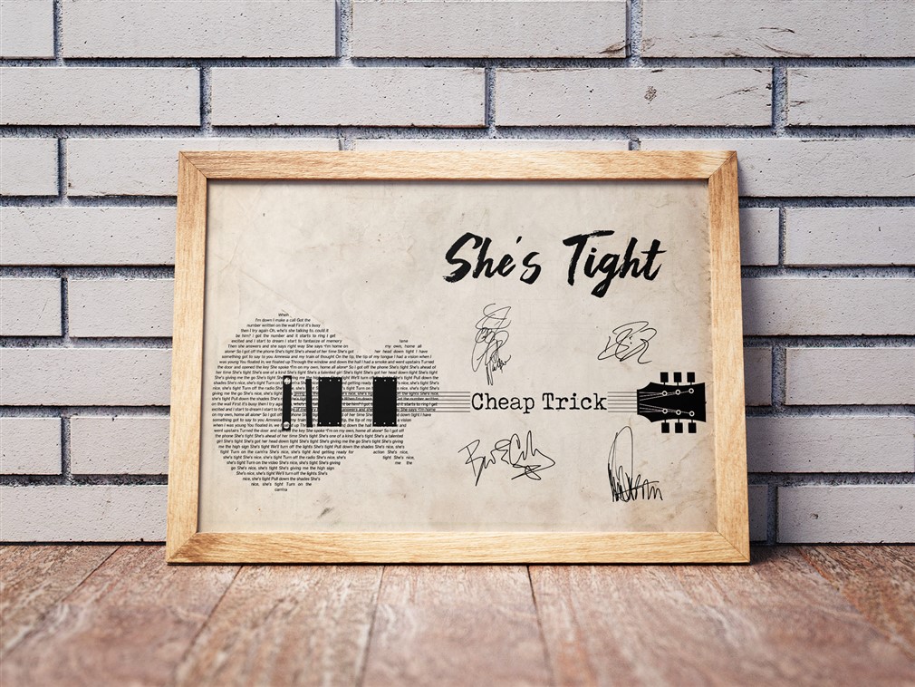 Cheap Trick - Shes Tight Poster Canvas