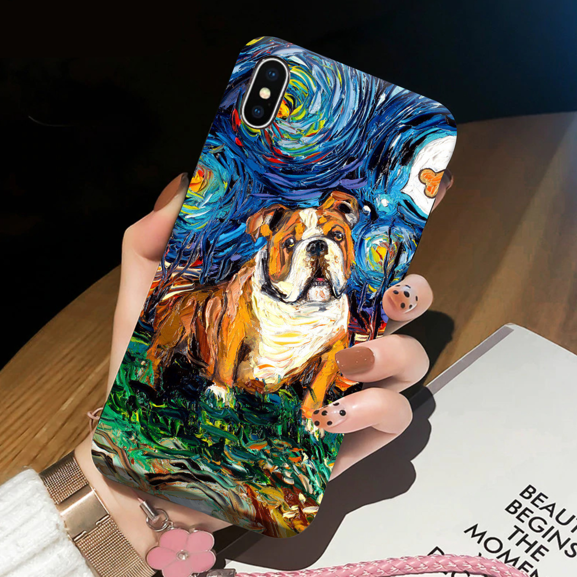 Van Gogh Bulldog  Phone Case Phone Case