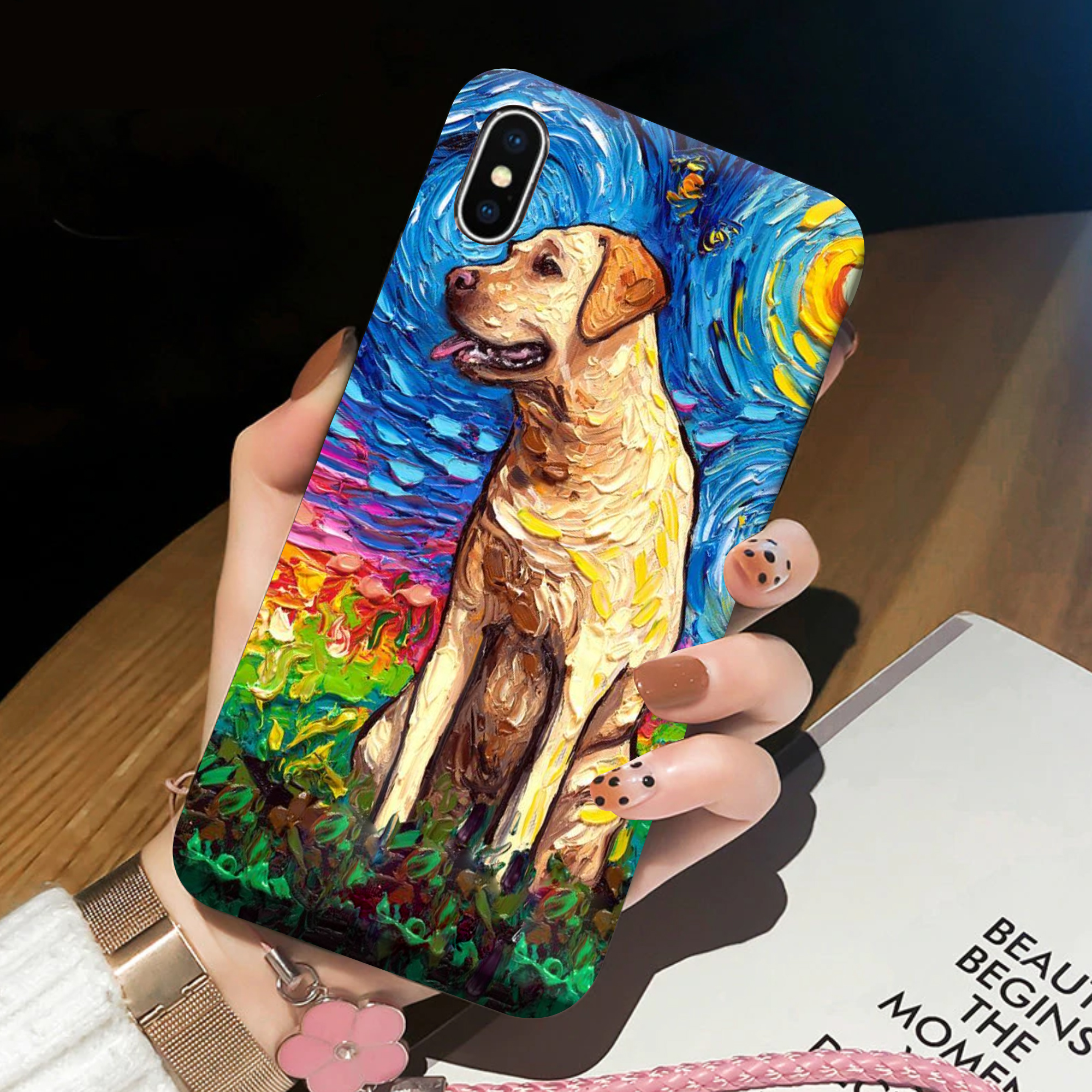 Van Gogh Yellow Labrador  Phone Case Phone Case