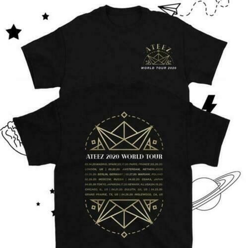 ATEEZ 2020 World Tour Kpop Shirt