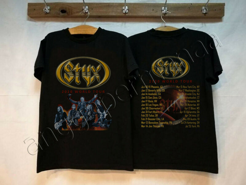 #TOP STYX 2020 World Tour Concert T Shirt GILDAN T-SHIRT Best Quality USA SIZE