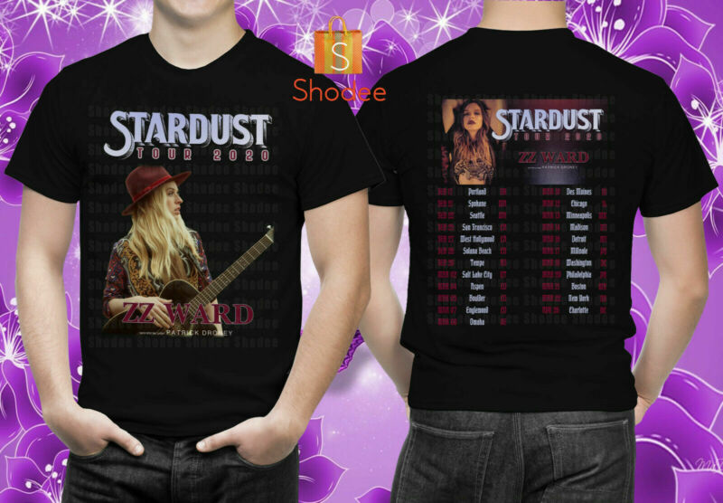ZZ Ward Stardust Tour 2020 with guests Patrick Dorney T-Shirt Concert Merch