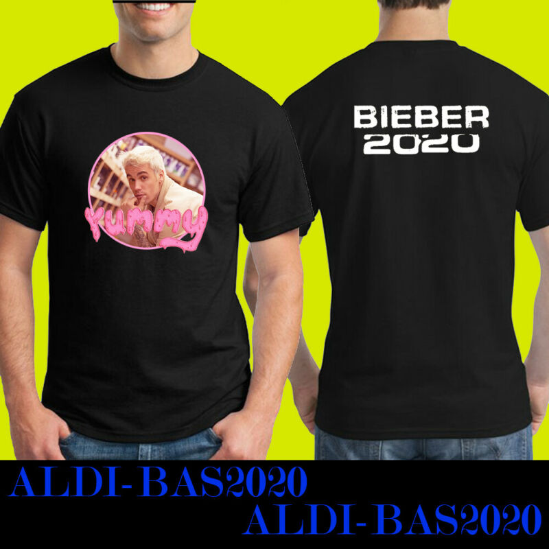 Yummy Justin Bieber 2020 Tour Shirt Drew House Tops t shirt