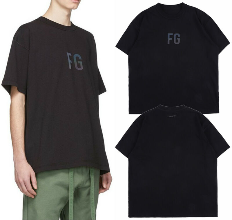 2020 Rare FEAR OF GOD Essentials Kanye Wes Concert Oversized TOUR T-Shirts