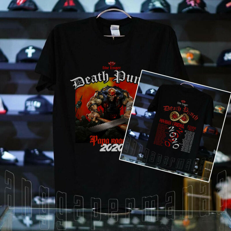 #FFDP Five Finger Death Punch Tour Shirt Concert 2020 Multi-Color T-Shirt S-5XL