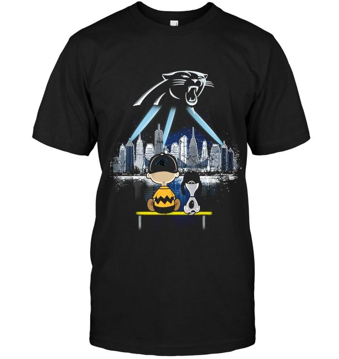 Snoopy Watch Carolina Panthers City Shirt