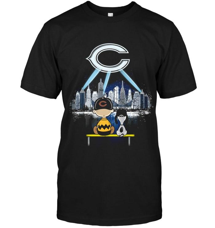 Snoopy Watch Chicago Bears City Shirt