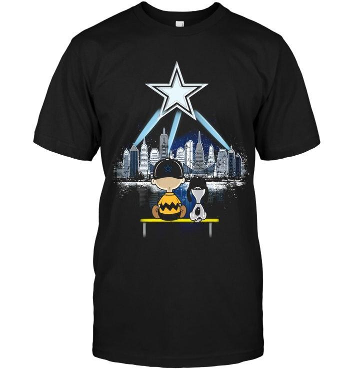Snoopy Watch Dallas Cowboys City Shirt