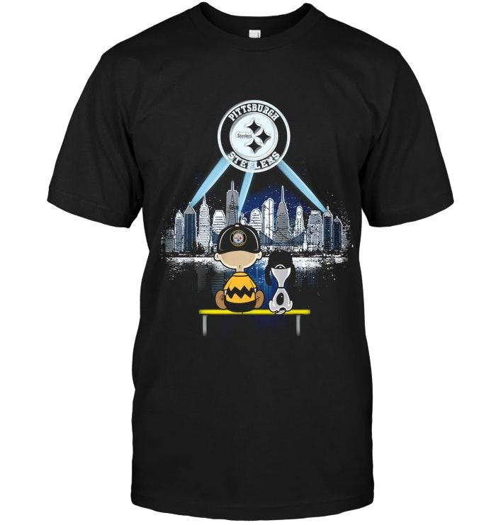 Snoopy Watch Pittsburgh Steelers City Shirt
