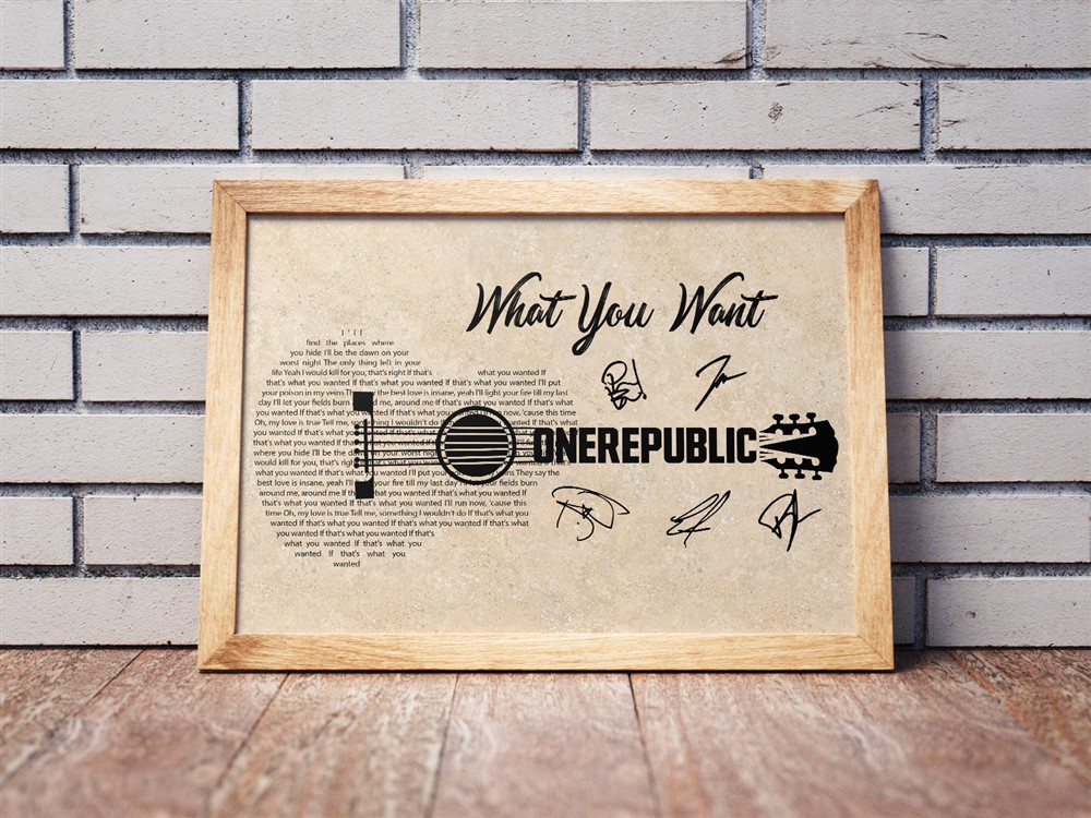Onerepublic - What You Want