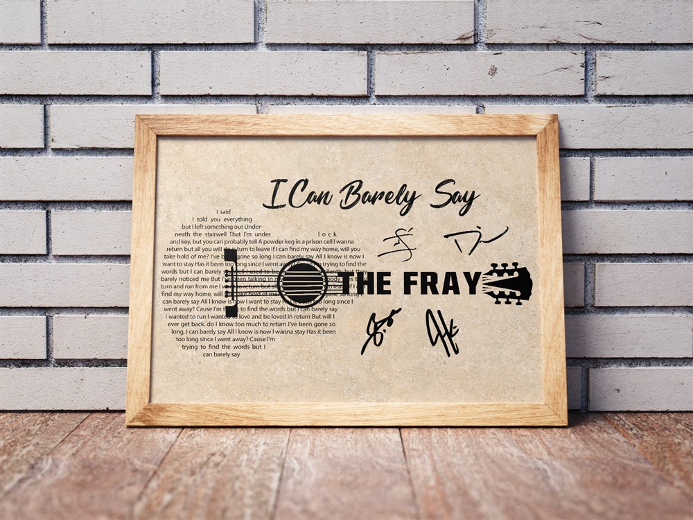The Fray - I Can Barely Say