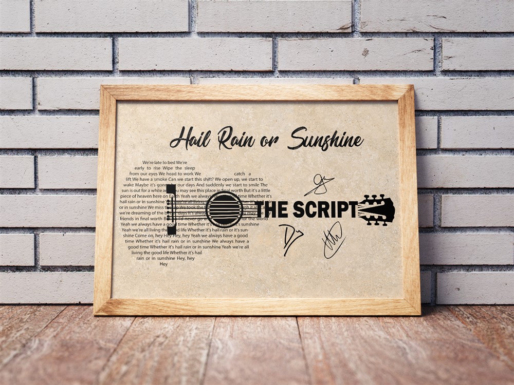 The Script - Hail Rain Or Sunshine