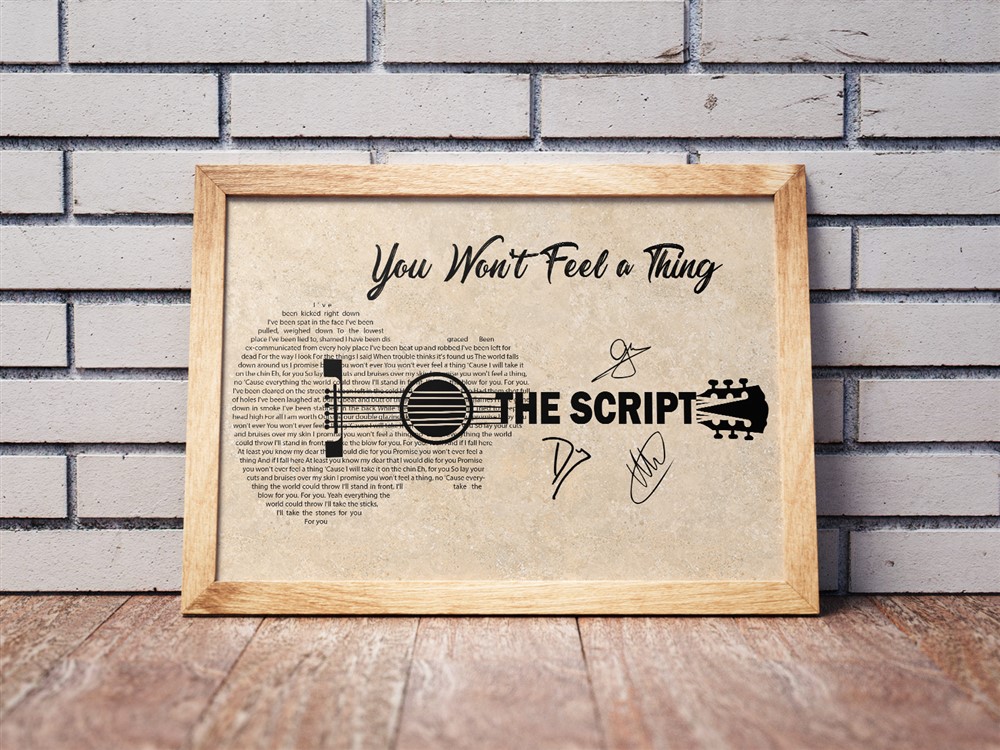 The Script - You Wont Feel A Thing