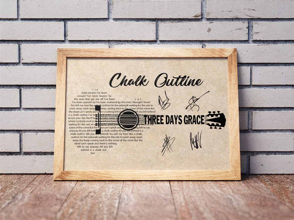 Three Days Grace - Chalk Outline