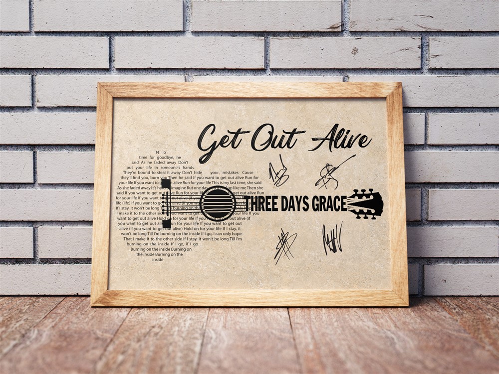 Three Days Grace - Get Out Alive