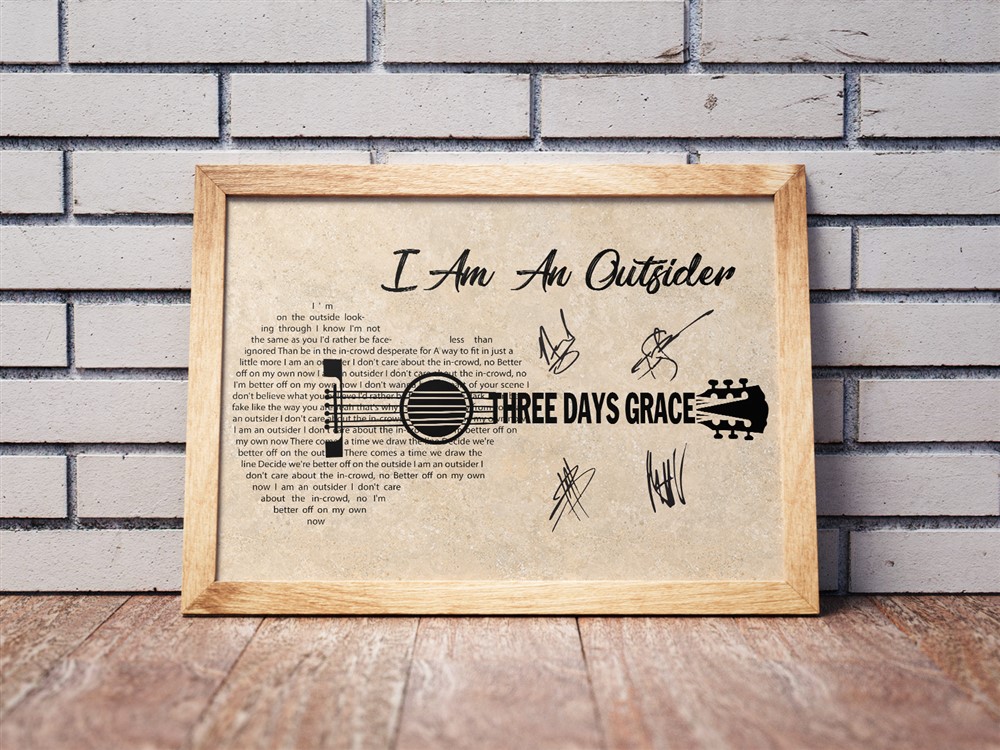Three Days Grace - I Am An Outsider